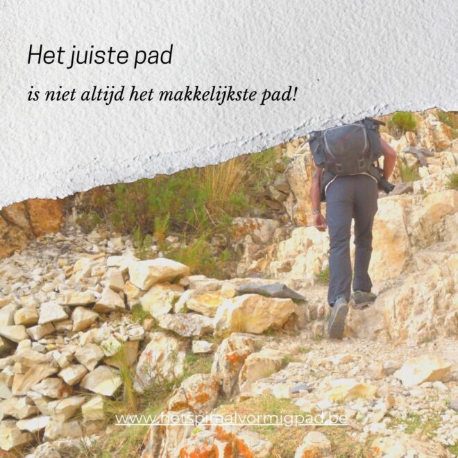 Het juiste pad